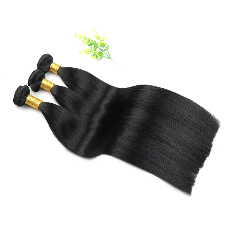 Hot Selling Machine Weft Natural Color Wholesale 100% Human Cutical Aligned Virgin Hair Extensions